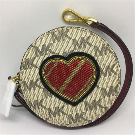 michael kors money purse|michael kors round coin purse.